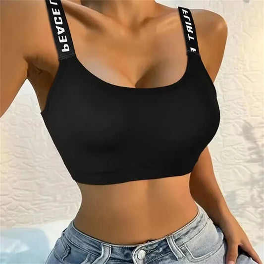 Peace Love Flirt bra