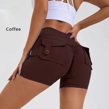 High Waisted Scrunch Shorts V2.