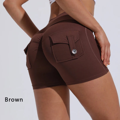 High Waisted Scrunch Shorts V2.
