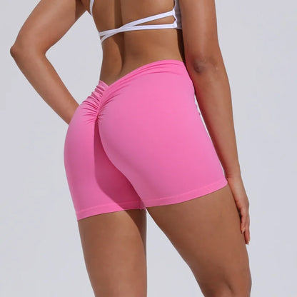 High Waisted Scrunch Shorts