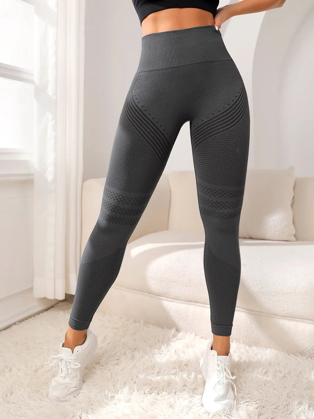 High Waisted Elastic leggings
