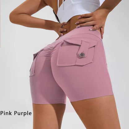 High Waisted Scrunch Shorts V2.