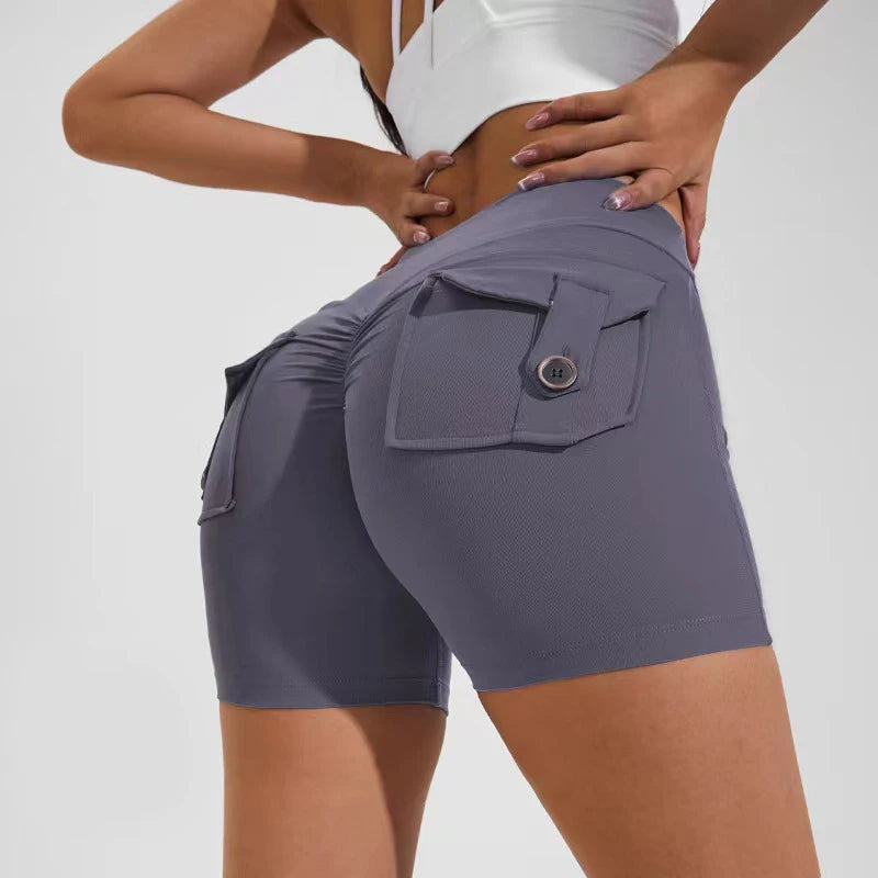 High Waisted Scrunch Shorts V2.