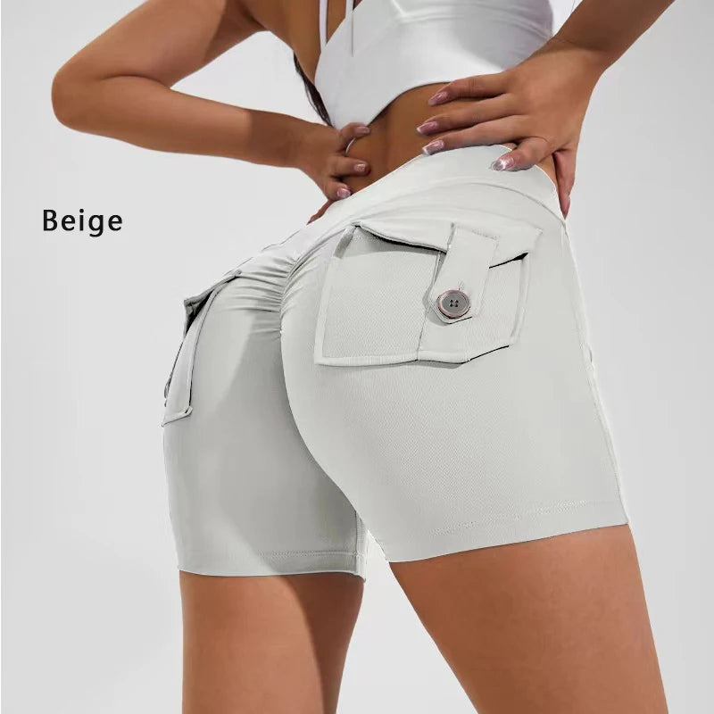 High Waisted Scrunch Shorts V2.