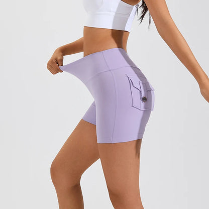 High Waisted Scrunch Shorts V2.